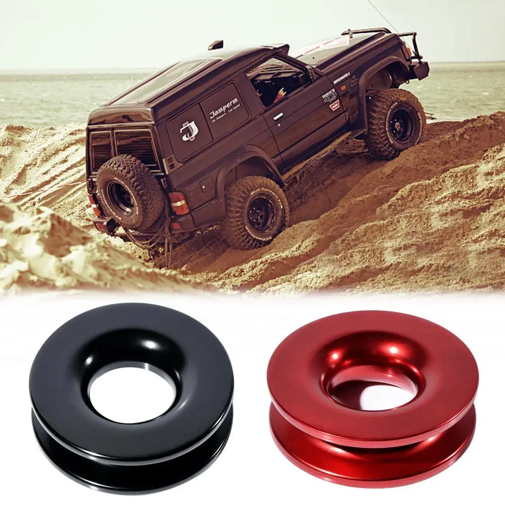 

Smart Snatch Block For ATV Or UTV 41000lb Winch Pulley For Tow Rope Or Steel Cable Up To 3/8 1/2 Recovery Winches Recovery