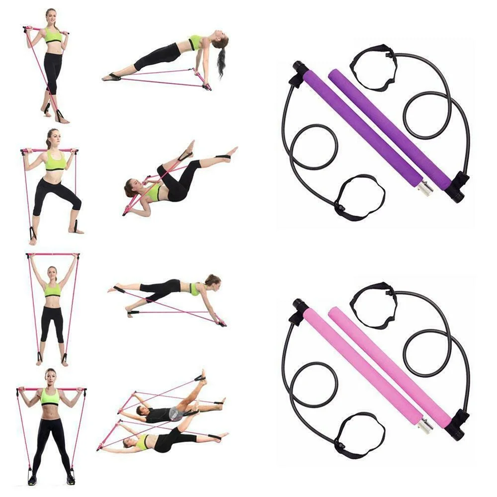 

Expansion Fitness Abdominal Muscle Cross Tie Rod Ladies Multifunctional Yoga Rally Bar Fitness Equipment Rally Device