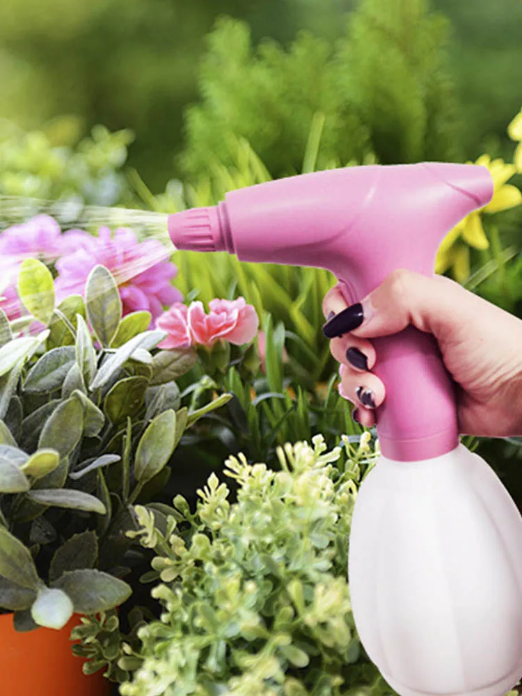 

1L наружная ручная суб розлива с 2000 мА/ч, Перезаряжаемые Батарея Электрический Лейка распылитель для полива сада