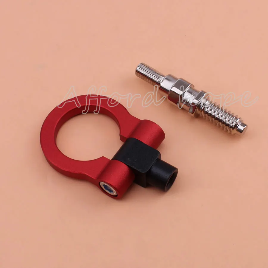 Универсальный 1 комплект красный Алюминиевый автомобильный гоночный трейлер