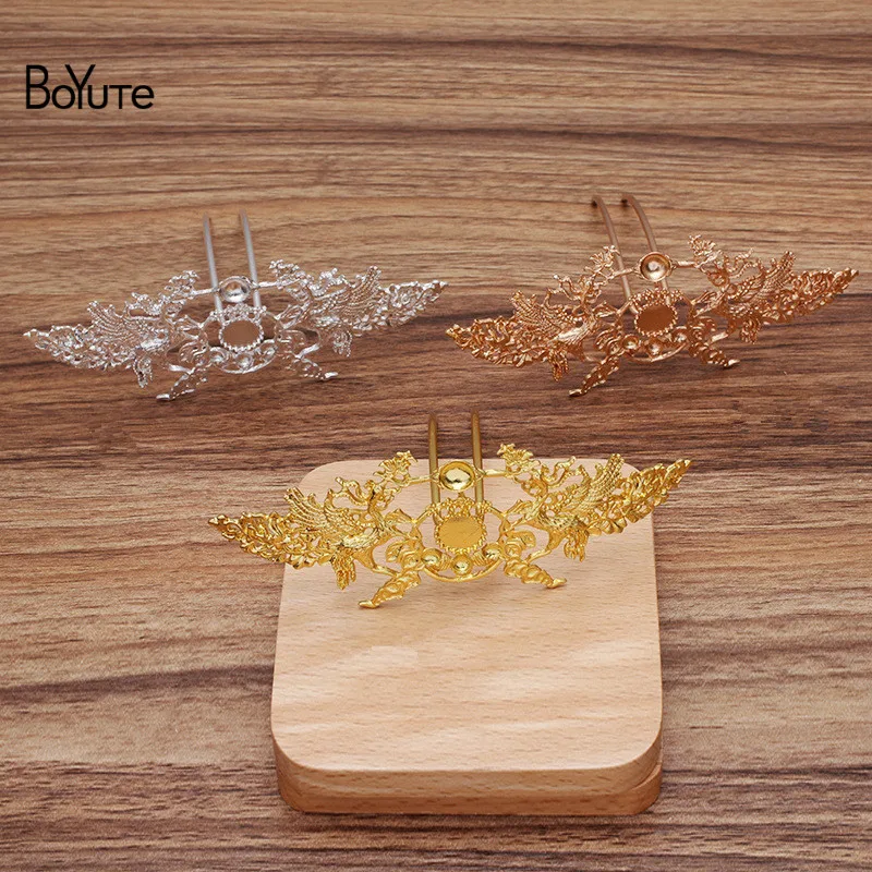 

Вилка для волос BoYuTe, металлическая, 2 шт./лот, 51 х 129 мм