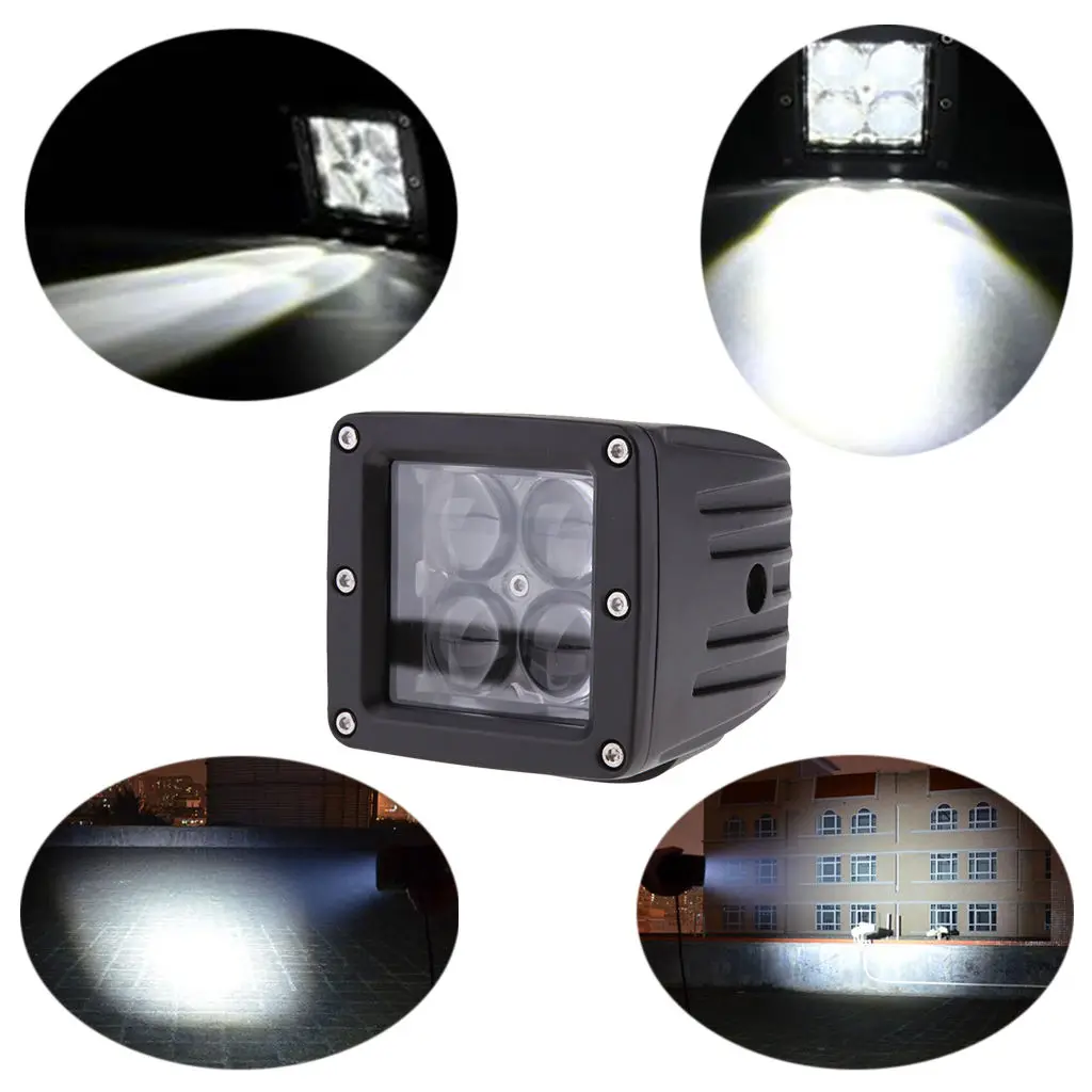 

Универсальные мотоциклетные светодиодные фары, противотуманные фары, точечные фары, фасветильник дальнего света