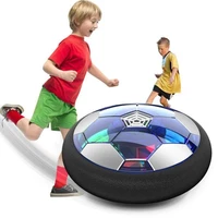 hovering football with led light mini suspension soccer parent child interactive toy electric indoor hover football floating toy
