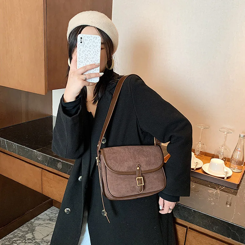 

Japan Style Literature Women Hand Bags Retro Mini Small Flap Bags Ladies Simple Vintage Crossbody Bags Fashion Purses Bolsa Sac