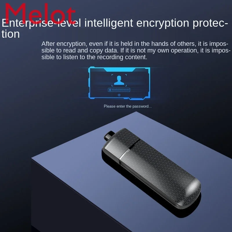 

USB Flash Drive Recording Pen Small Professional Carry-on One-Click Recording Conference Class Mini Recorder