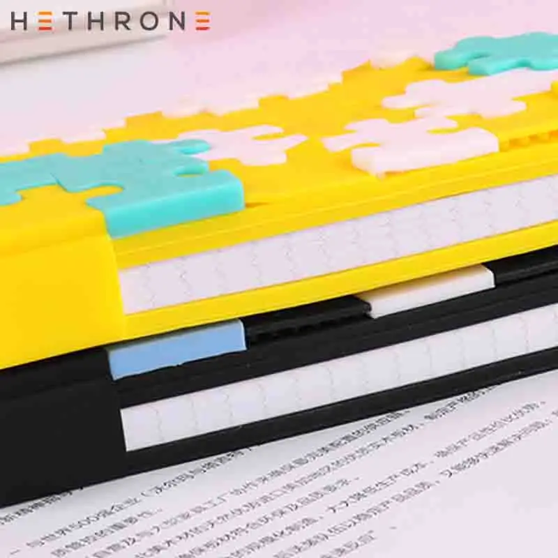 Hethrone Kawaii силиконовый DIY Ноутбук Съемный креативный пазл портативный удобный
