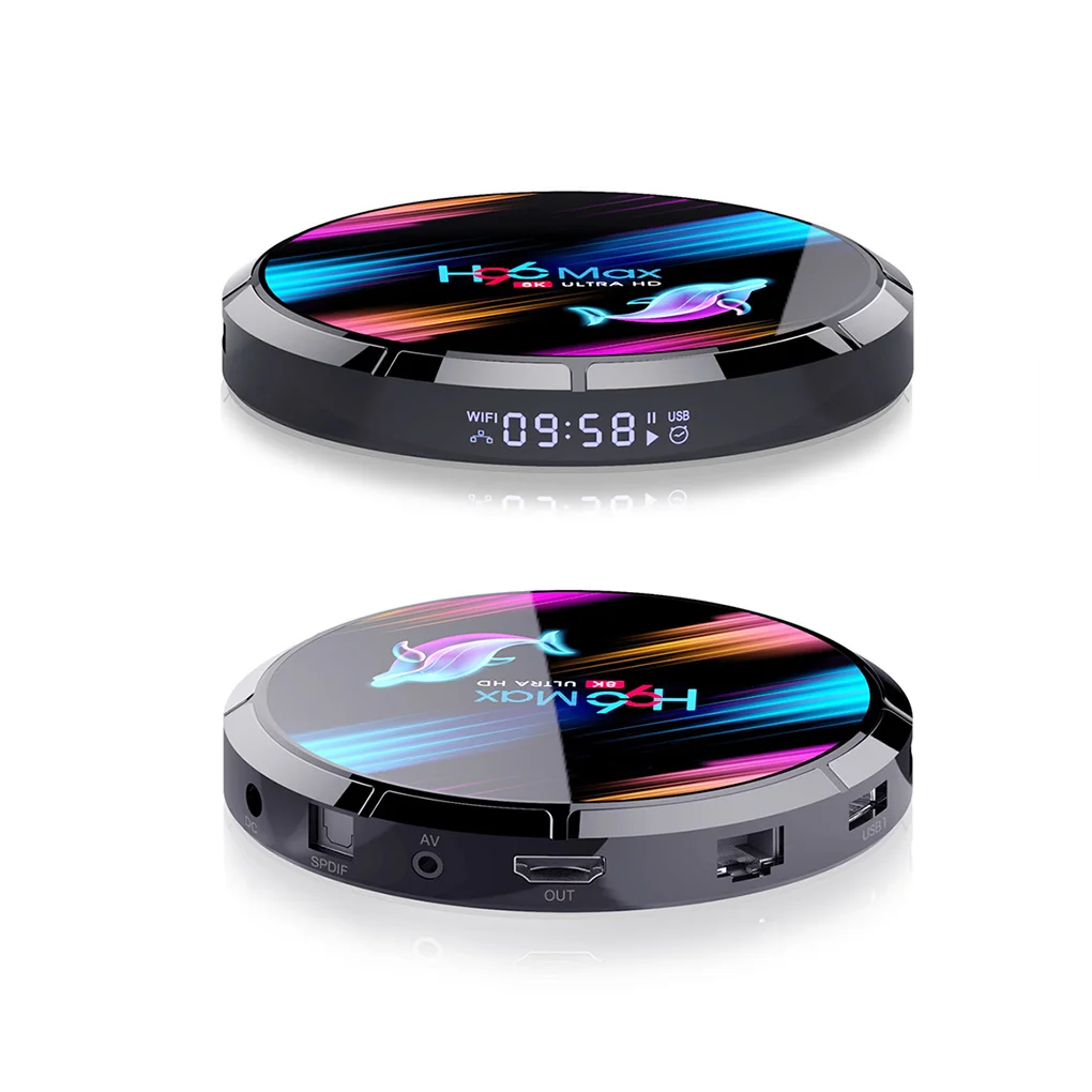 

H96 Max X3 HD TV Box For Media Player Wifi Android 9.0 Bluetooth 4.0 Remote Control Network Quad Core 4 128G