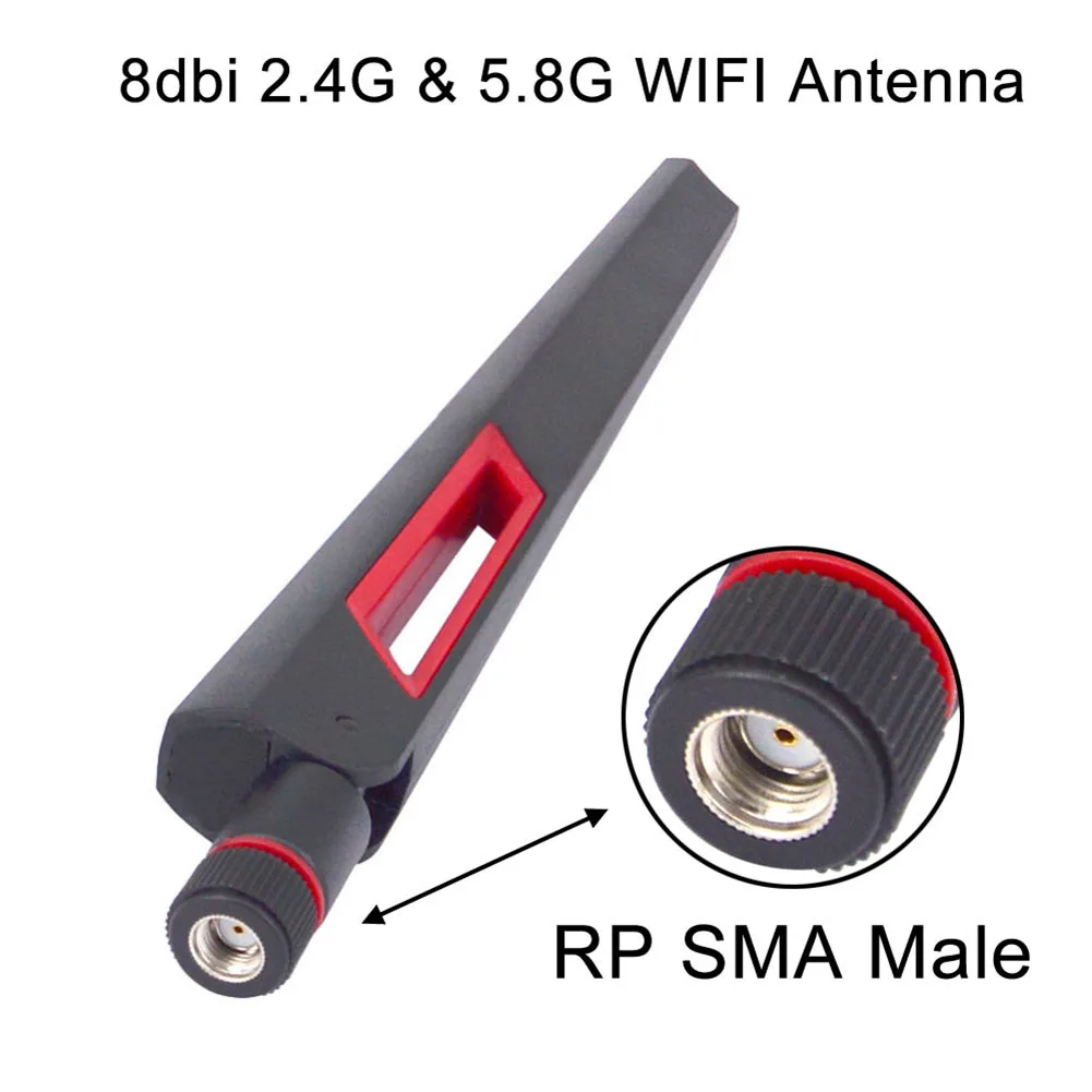 Горячая Распродажа 4 шт. AC88U ASUS 8Dbi антенна для Wi-Fi-роутера фрезерный компьютер EX6200
