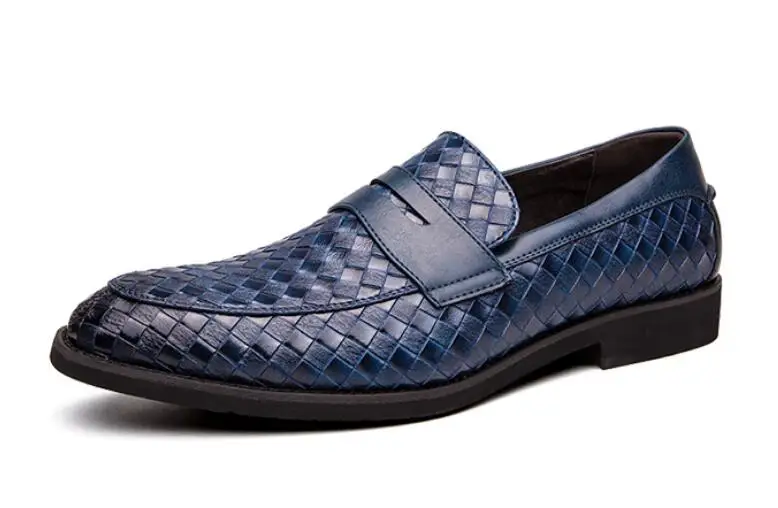 

Italian shoes casual brands slip on formal luxury shoes dress men loafers moccasins genuine leather driving shoes big size 38-48
