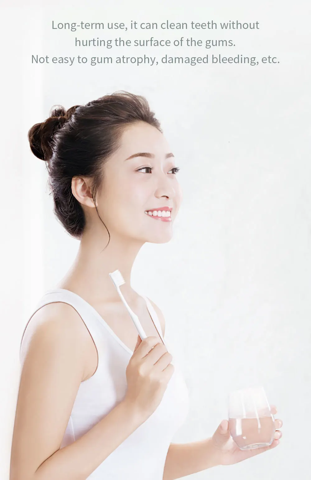 Xiaomi Mijia Doctor B Молодежная версия Bet зубная щетка удобная мягкая серая и белая на выбор уход за зубами Soocas