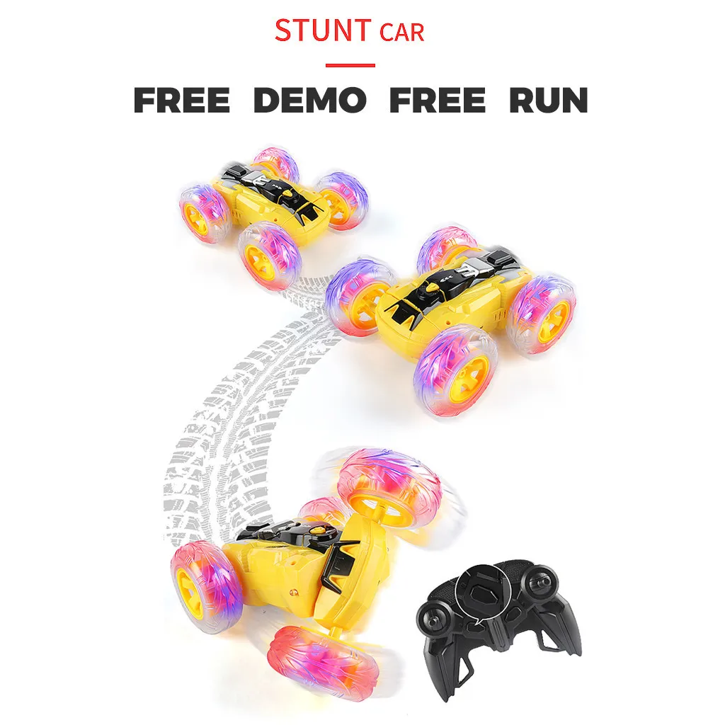 Радиоуправляемые автомобили с вращением на 360 градусов модель каскадера