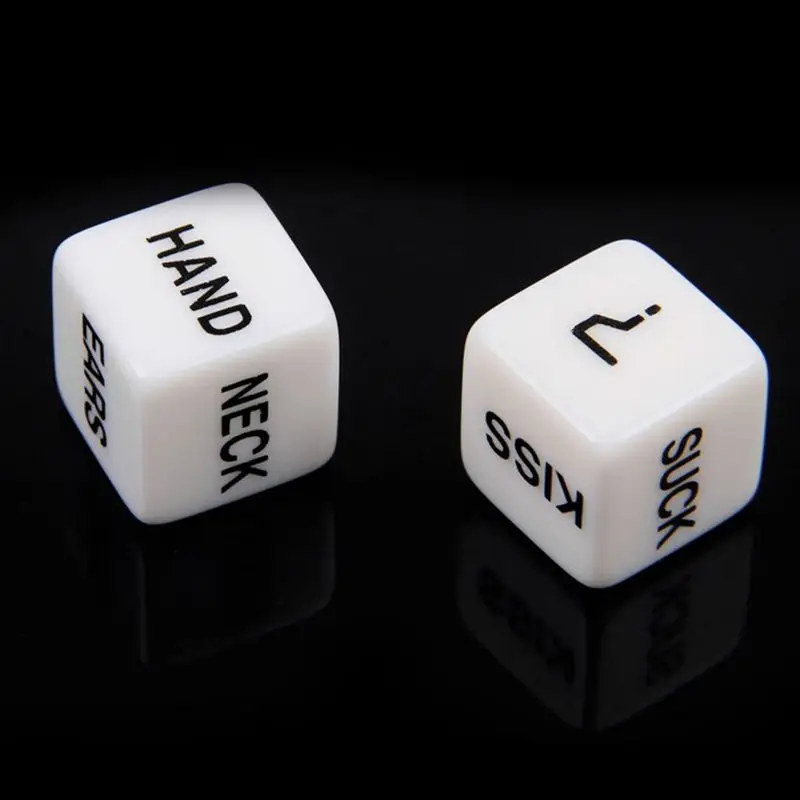 

1 пара = 2 шт., эротические игральные кости
