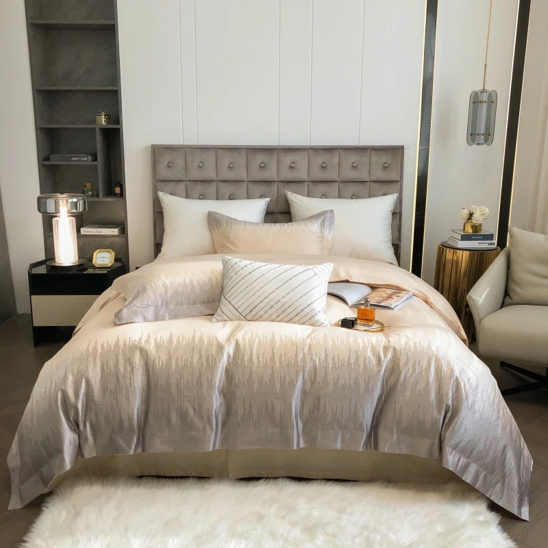 

1000TC Egyptian Cotton Bedding Set Queen King 220x240cm Duvet Covers Bed Sheet /Fitted sheet Linens Pillowcase Bedclothes