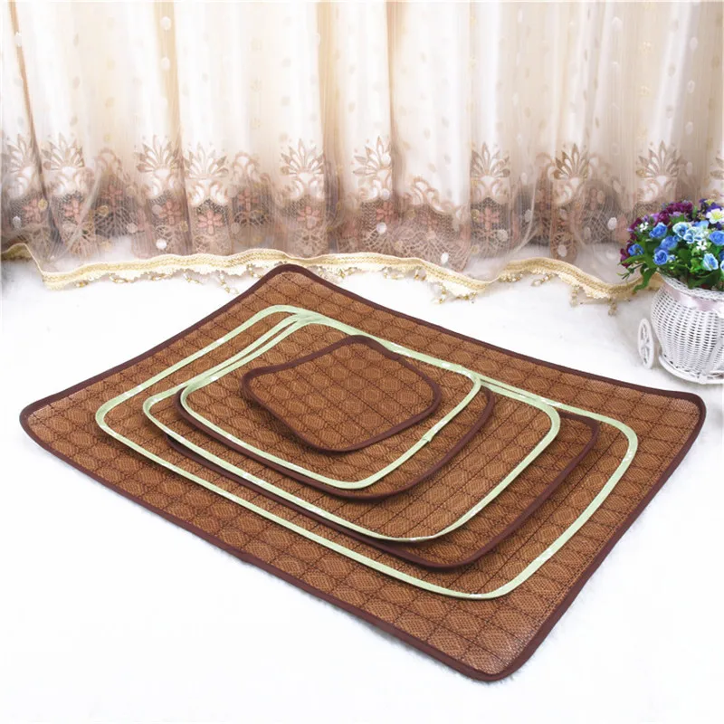 

Dog Mat Cooling Summer Pad Mat For Dogs Cat Blanket Breathable Pet Dog Bed Summer Washable For Small Medium Large Dogs