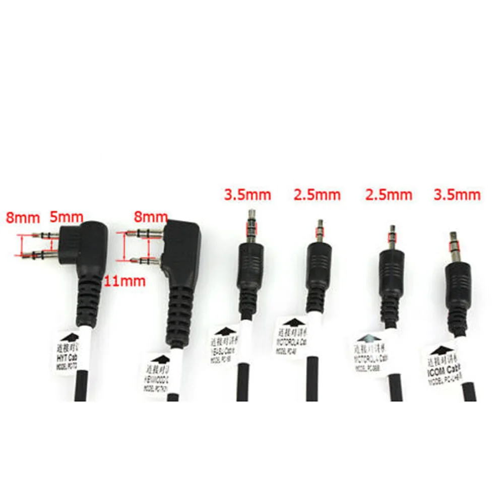 6 в 1 любительский радио USB Программируемый кабель + CD подходит для Motorola Baofeng Kenwood