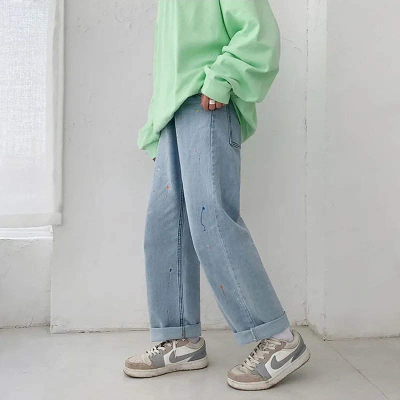 Хип хоп всплеск джинсы Ink мужские модные солнцезащитные очки в стиле ретро