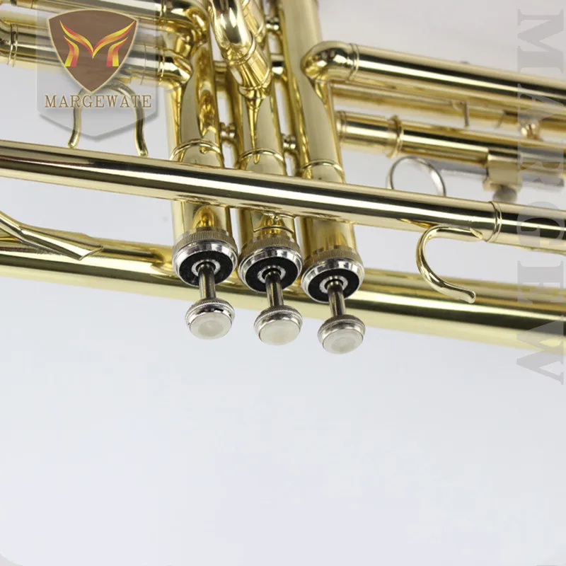 Западная духовая труба музыкальный инструмент лакированная Золотая Труба |