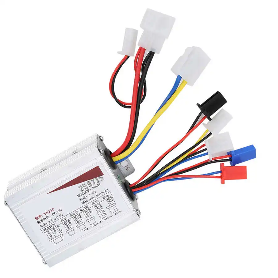 12V 500W электрический велосипед контроллер щетки двигателя алюминиевого сплава