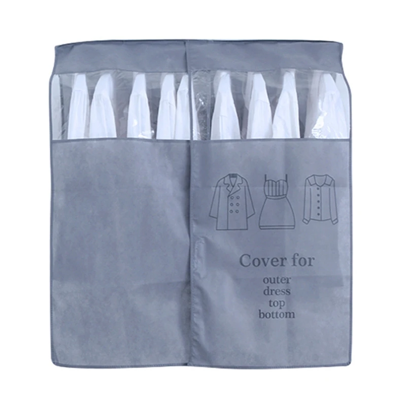 

MXLB Clothes Hanging Dust Cover Coat Storage Bag Case Protector Clothing Organizer