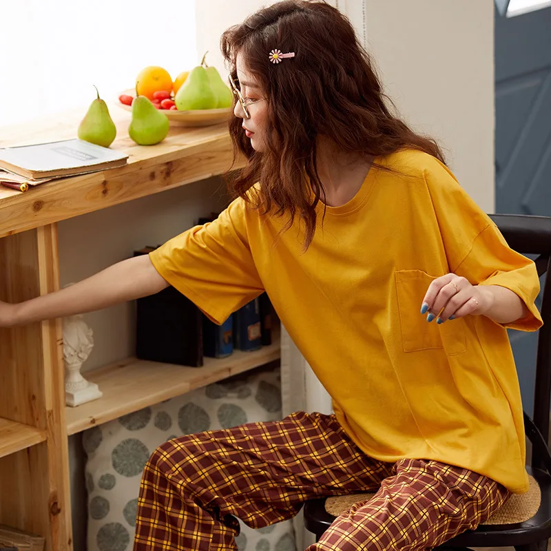 Женская пижама сексуальная летняя повседневная домашняя одежда с коротким