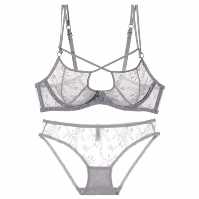 Комплект нижнего белья кружевной ультратонкий | Женская одежда