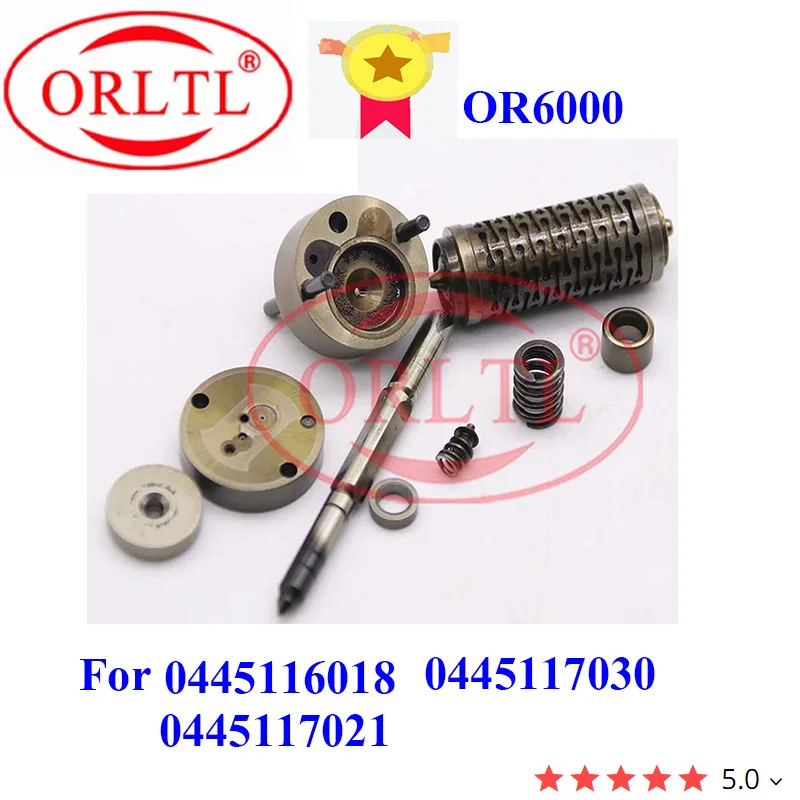 Оригинальные комплекты для ремонта пьезоинжектора ORLTL OR6000 новые инжектора 0445116018