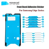 10pcs front housing frame bezel adhesive waterproof glue sticker for samsung gaxaxy note 10 9 8 s20 s10 s9 s8 plus repair part
