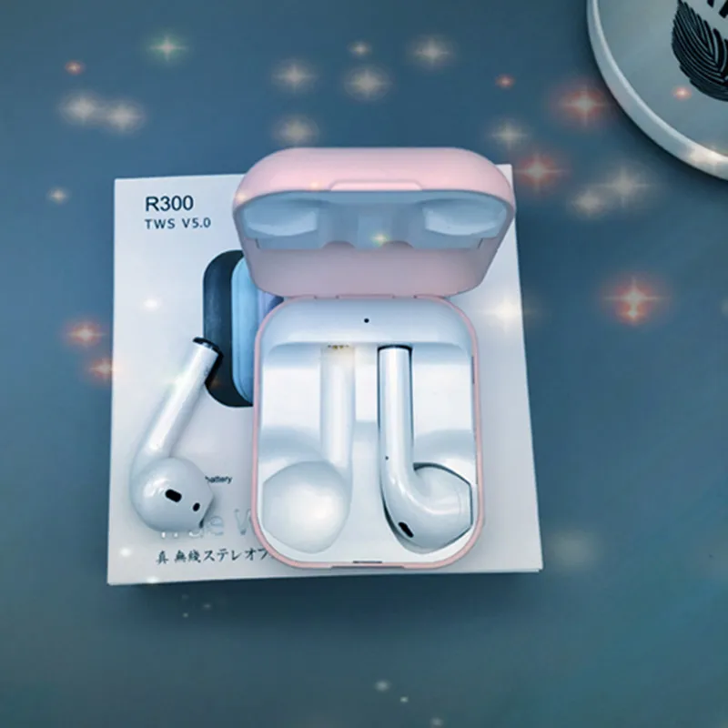 Беспроводные наушники Tws Bluetooth гарнитура с зарядным устройством для iPhone huawei samsung