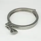 Тройной зажим 8 дюймов, обжимное кольцо OD 217 мм 304, санитарный фитинг из нержавеющей стали, зажим для домашнего пивоварения, изделия для дневника