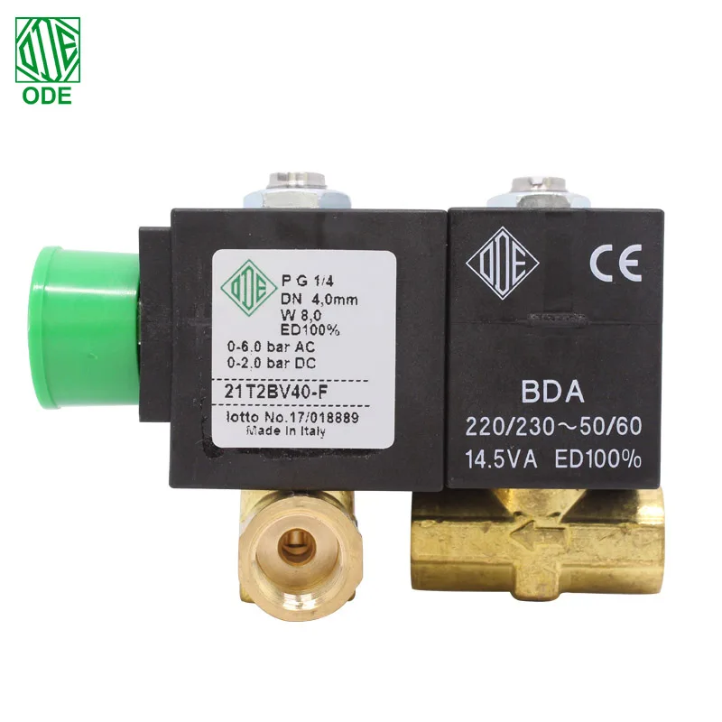 Оптовая продажа итальянский электромагнитный клапан ODE 21T.BV ..- F два положения