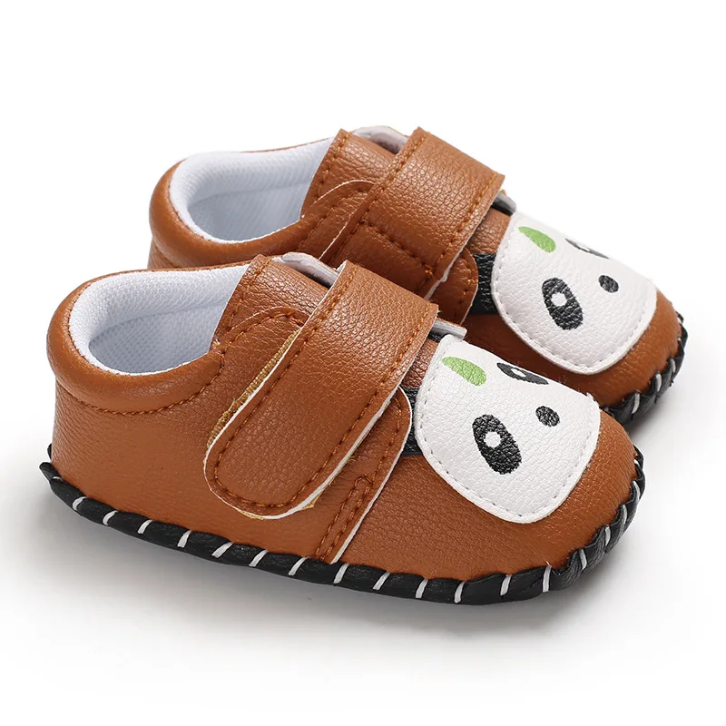 

New spring and autumn baby boy girl shoes cute cartoon animal first walker artificial PU princess baby child non-slip children's