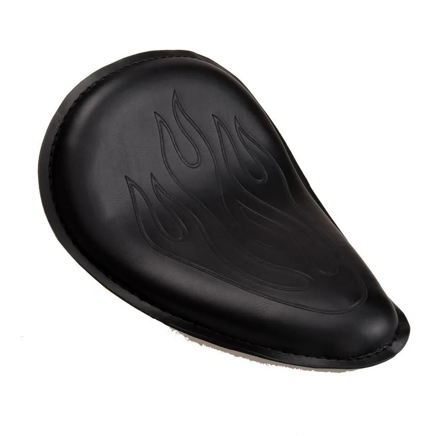 Posbay Кронштейн сиденья мотоцикла пружины пламя Кафе Racer Seat Selle ATV для Harley Honda Yamaha
