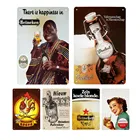 Металлические таблички в стиле ретро с изображением Бельгии пива, украшение для бара, паба, клуба, кафе, гостиной, Настенная картина из олова, табличка, домашний декор 20x30 см