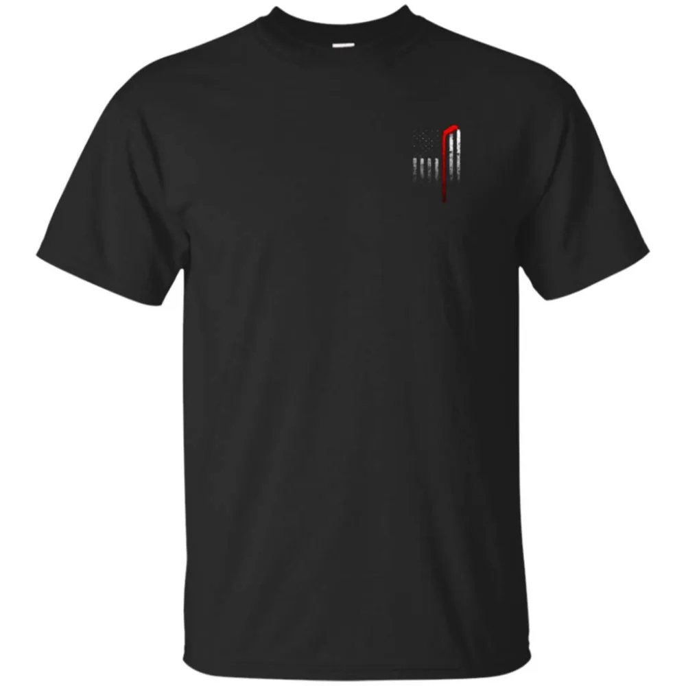 

Hockeyer Stick American Flag Vintage T-shirt