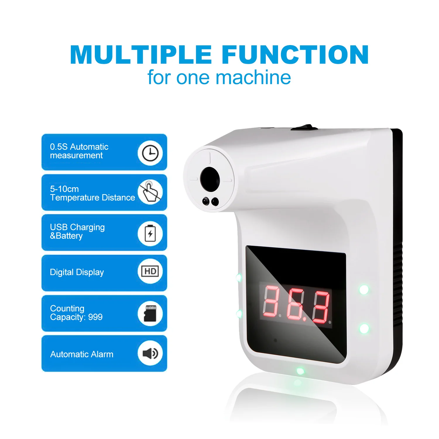 Digital Hanging Infrared Thermometer LCD IR Non-contact Temperature Meter | Инструменты