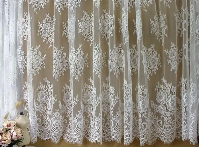 

1,5 метров x 3 метра/лот белые ресницы вышитая кружевная ткань высокое качество кружевное свадебное платье материалы для рукоделия