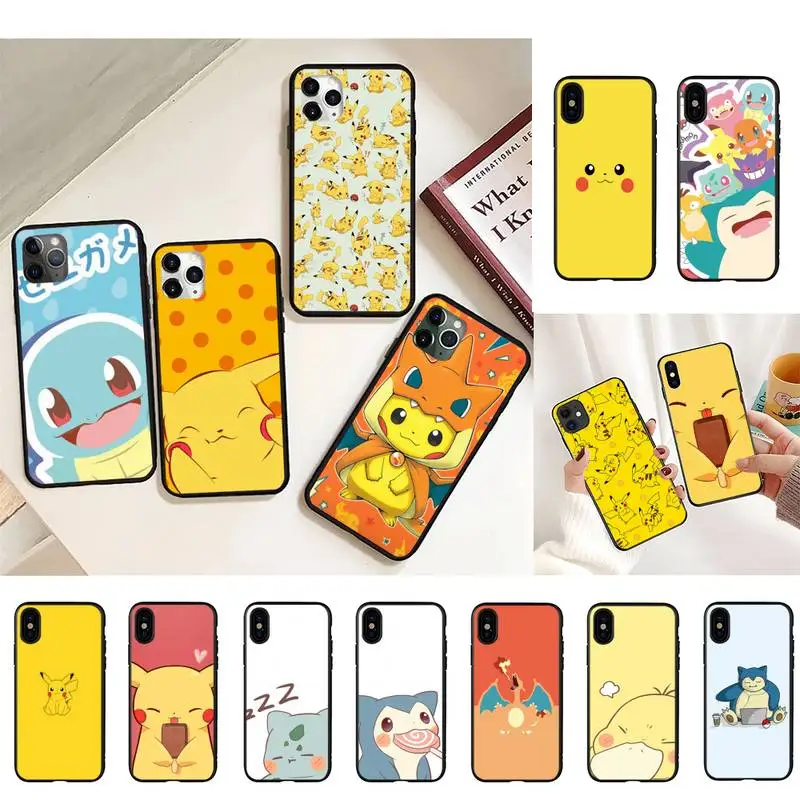 

Yellow cat Phone Case For iPhone 8 7 6 6S Plus 5 5S SE 2020 12pro max XR X XS MAX 11 Fundas Coque Funda Shell