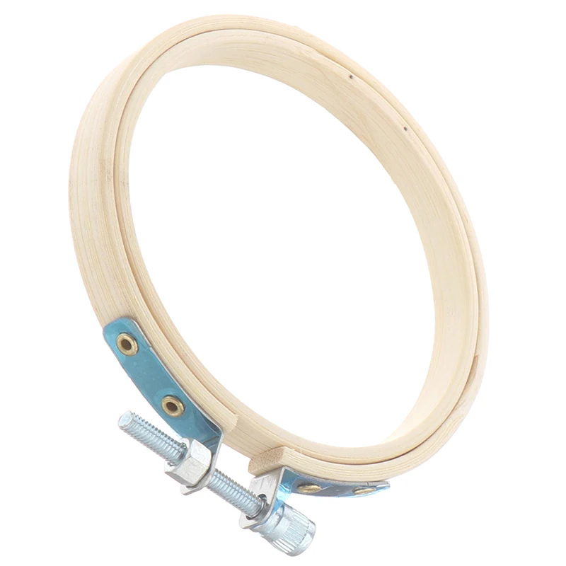 Бамбуковая рамка 8 см обруч для вышивки сделай сам устройство крестом петля