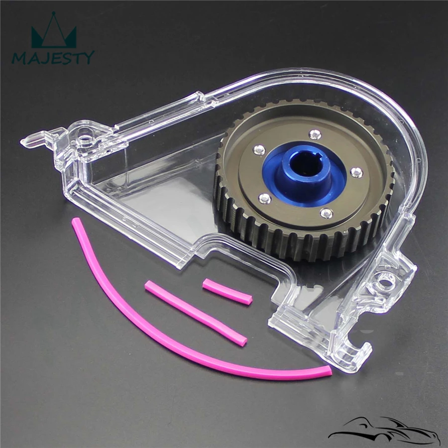 Прозрачная крышка ремня зубчатой передачи + комплект шкива камеры для H * onda C ivic D15