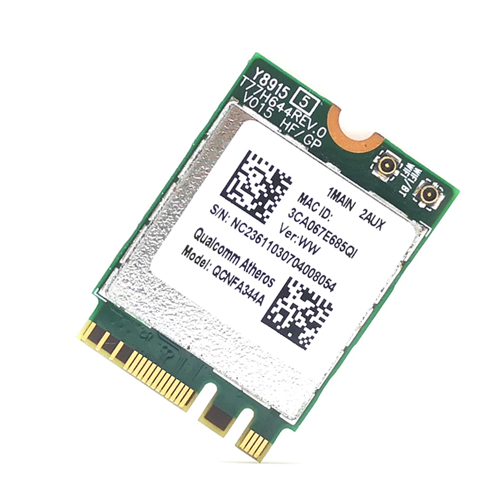 Двухдиапазонный AC беспроводной wi fi QCNFA344A NFA344A + Bluetooth 41 беспроводная сеть|Адаптеры