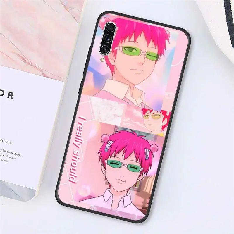 

Anime The Disastrous Life Saiki Kusuo Phone Case For Samsung galaxy A S note 10 7 8 9 20 30 31 40 50 51 70 71 21 s ultra plus