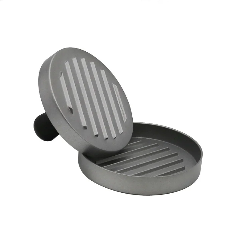 Алюминий сплав 11 см гамбургер Пресс круглый Форма мяса говядины гриль Пэтти