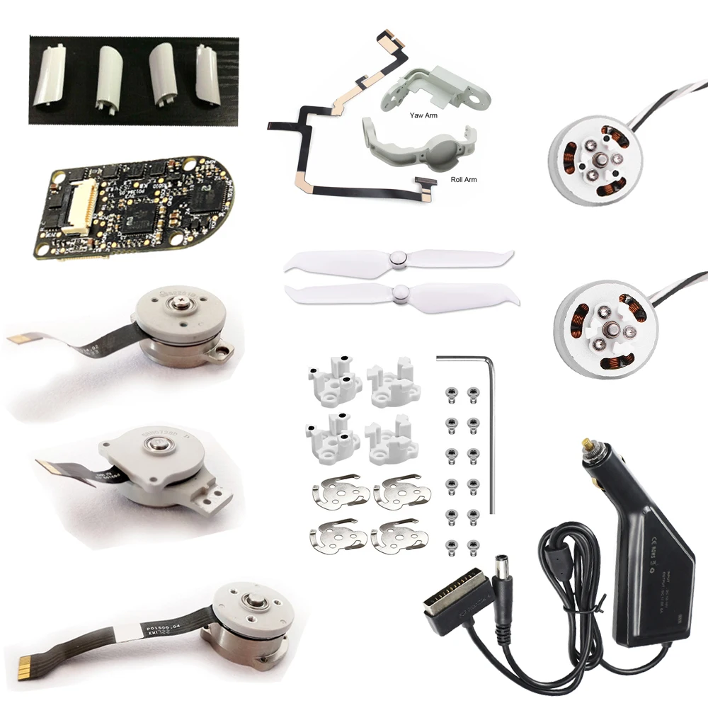 Оригинальные запасные части DJI Phantom 4/4Pro/4Pro Advance 2 0 шарнирный рулон/шаг/рычаг лезвия