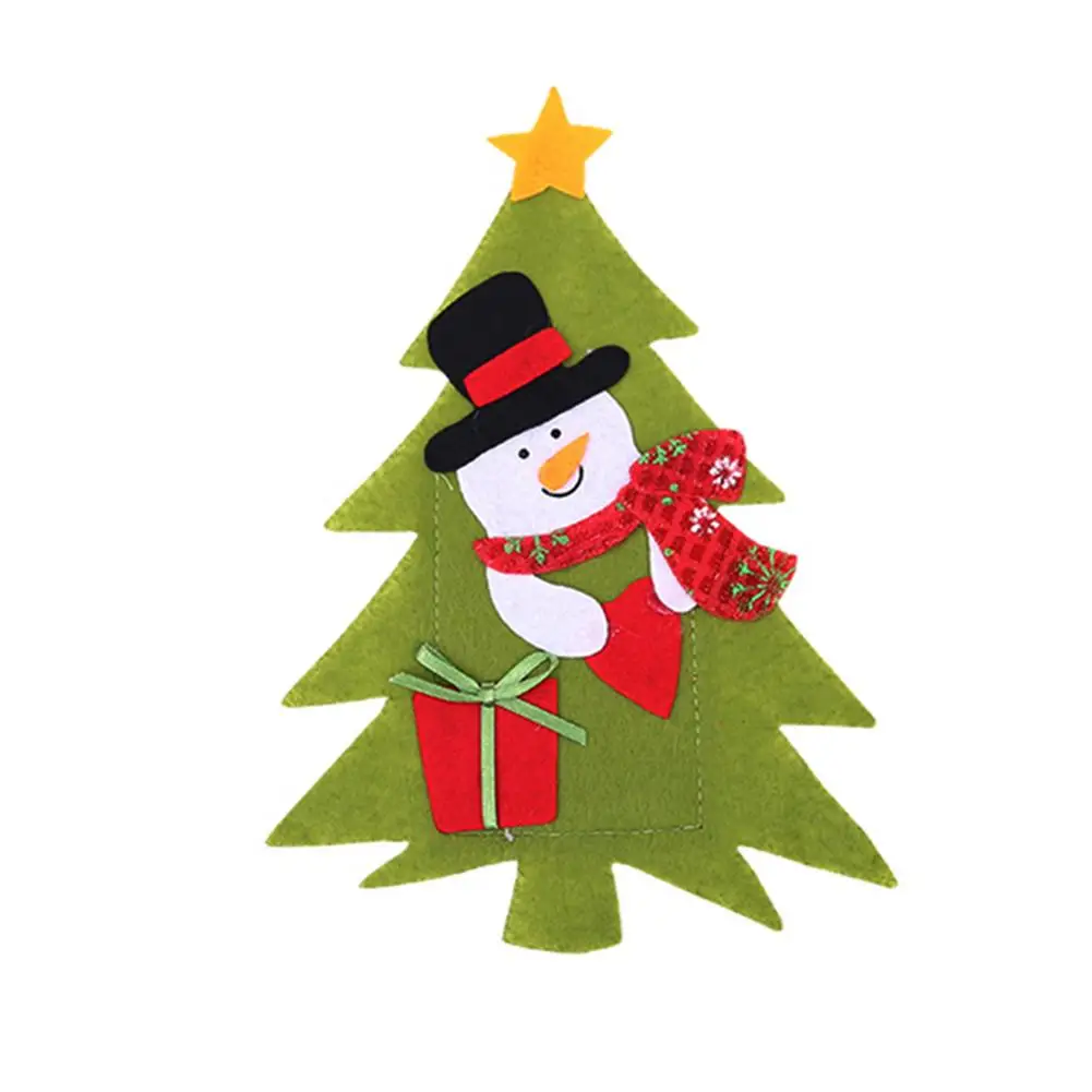 

Christmas Tree Knife And Fork Bag Christmas Tableware Holders Knifes Forks Bag Christmas Table Decorations Christmas Holiday Par