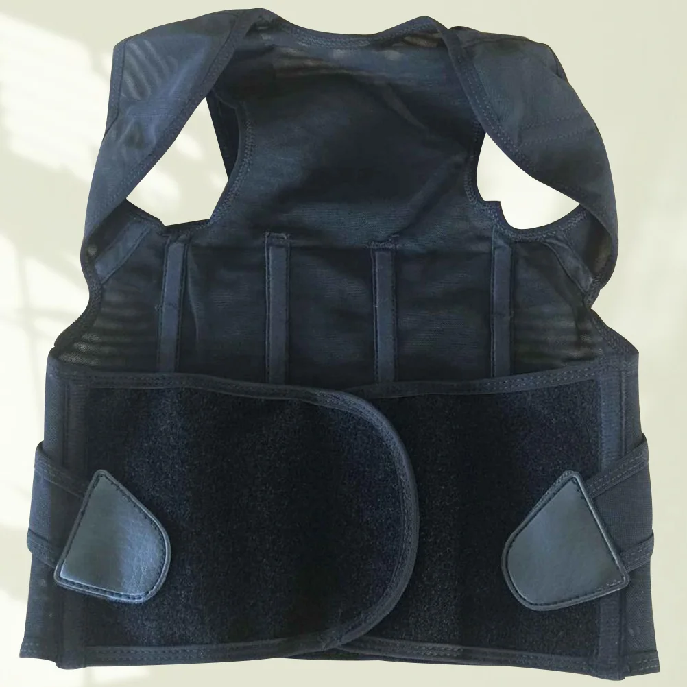 

Универсальный корсет, корректирующий пояс для спины, Корректор осанки, черный Размер