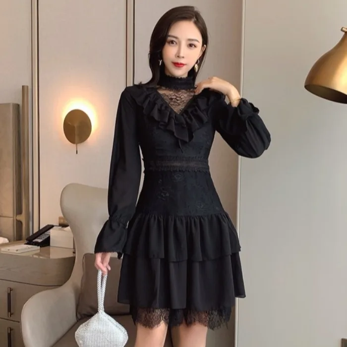 HAMALIEL Новый 2020 осень зима вечерние платье взлетно посадочной полосы для женщин