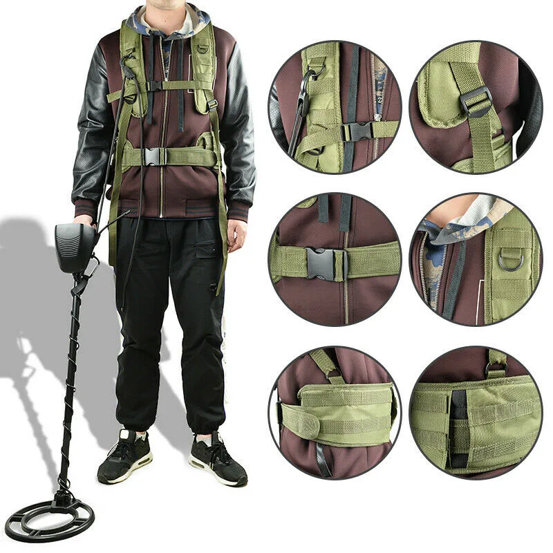 Универсальный металлоискатель универсальный держатель с ремнями|Ремень