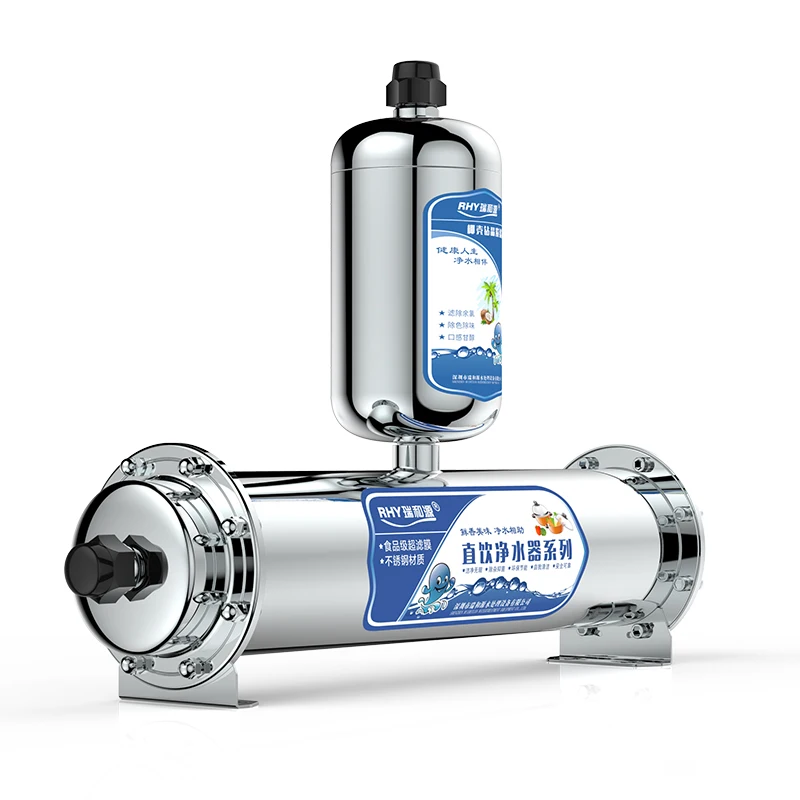 

Zq Водоочиститель бытовой прямой питьевой кухонный водопроводный фильтр из нержавеющей Стали Водопроводный фильтр