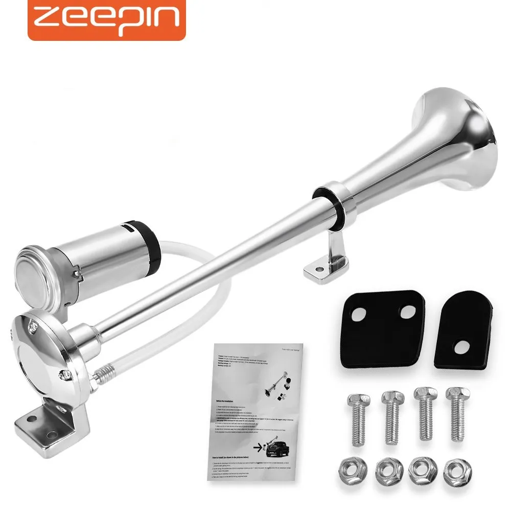 Универсальный 17 дюймов 150 дБ автомобильный воздушный рожок компрессор 12 в супер