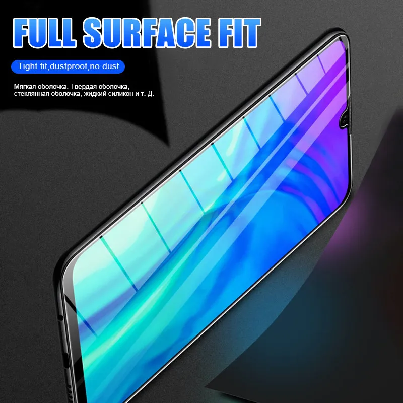 Полное покрытие закаленное стекло для Huawei Honor 10 9 Lite 8s 8 9x20 Pro 10i 20s Защита экрана 7c 7a